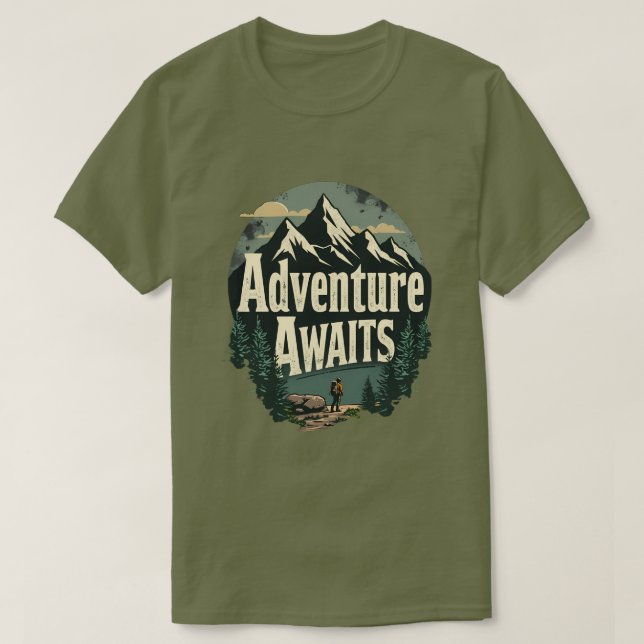Aventuras de aventura - camiseta de los amantes de (Diseño del anverso)
