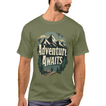 Aventuras de aventura - camiseta de los amantes de