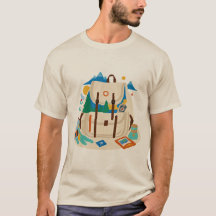 Aventuras de aventura - Explore la camiseta del mu