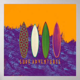 aventuras de surf, decoración de playa