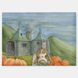 Aventuras del coco: imán de octubre de 3,5" x 2,5"