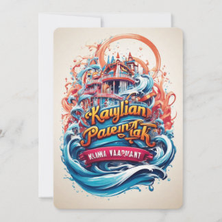 Aventuras emocionantes: Tarjeta de felicitación de