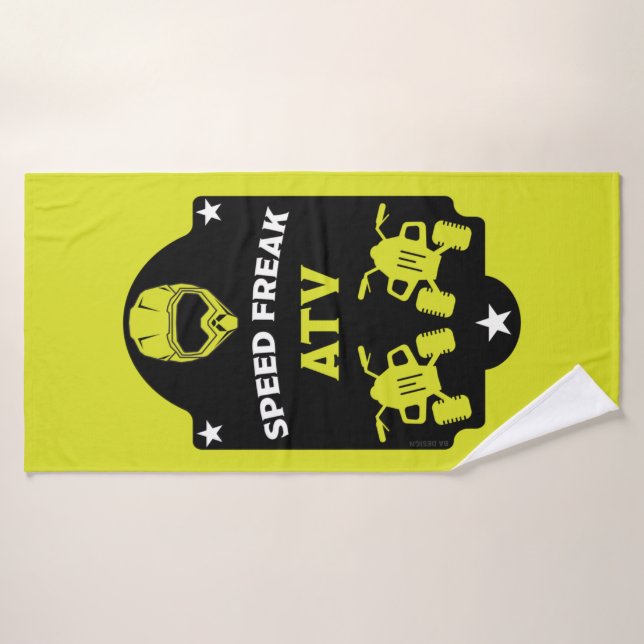 aventuras en quad   (Toalla de baño)