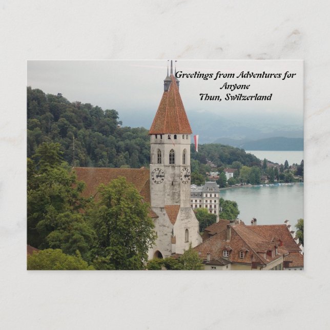Aventuras para cualquier persona de postal Thun, S (Anverso)