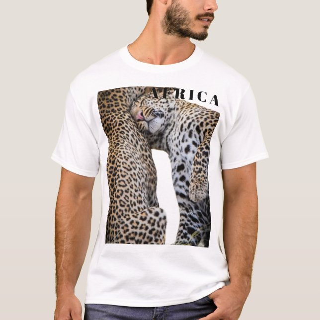 Aventúrate con nuestra camiseta de safari africano (Anverso)