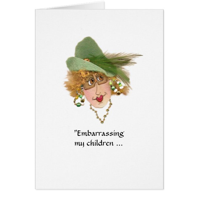 Avergonzando a mis hijos de la dama caprichosa (Frente)