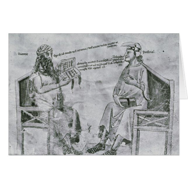 Averroes en la conversación con pórfido (Anverso (Horizontal))