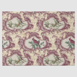 Aves antiguas y papel de desconchado de música de 