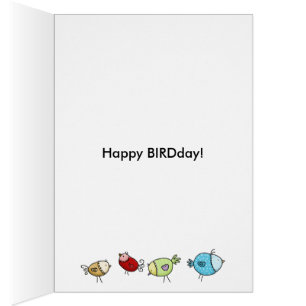 Aves brillantes y Coloridas - Personalizable