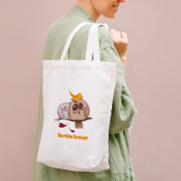 Aves cortadas en una rama Bolsas de Tote