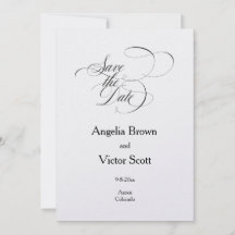 Aves de Amor Clásicas Simples Invitación de Guarda