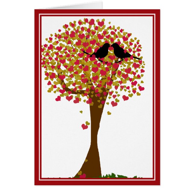 Aves de amor de otoño (Frente)