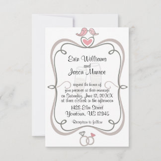 Aves de amor e invitación al champagne