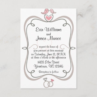 Aves de amor y invitación al corazón