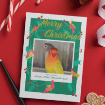 Aves de Arte Popular, Navidad con Foto Personaliza
