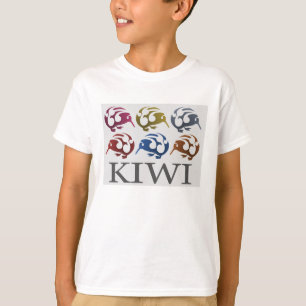 Aves de NUEVA ZELANDIA Camisa KIWI