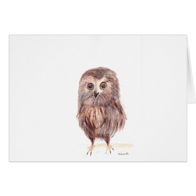 Aves de Owl (Anverso (Horizontal))