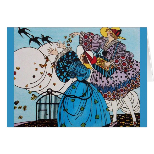 AVES DE PRIMAVERA (Anverso (Horizontal))