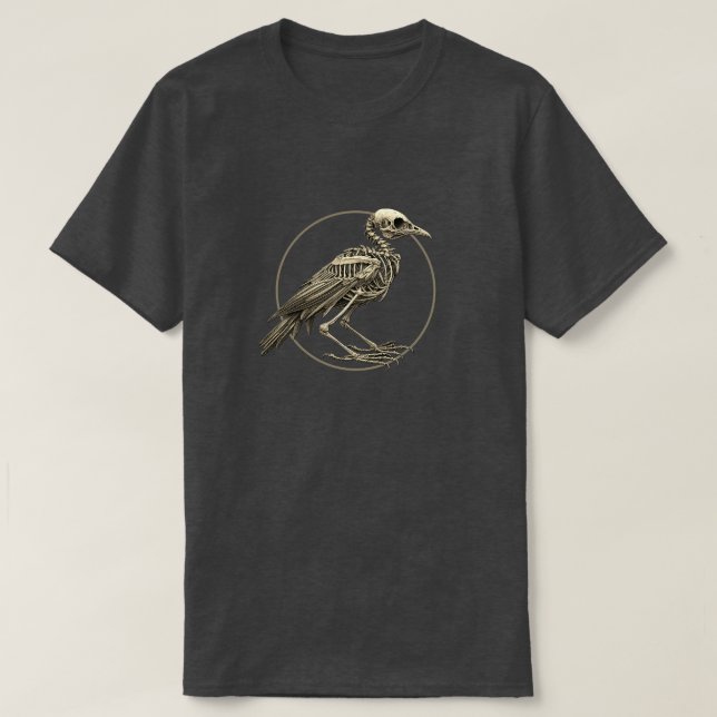 Aves de una camiseta de pluma (Diseño del anverso)