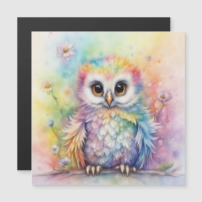 Aves del Arcoiris Lechuzas 2 (Anverso/Reverso)