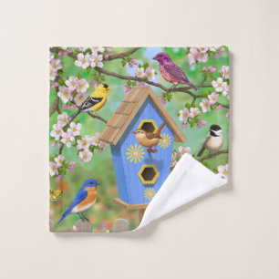 Aves del Songbirds Lily Garden