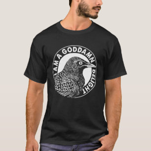 Aves divertidas, soy una maldita camiseta delgada