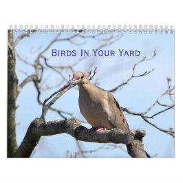 Aves en tu calendario de jardín