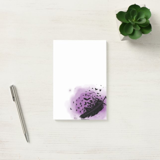 Aves negras de una pluma - La nota posteada de Rav (Oficina)