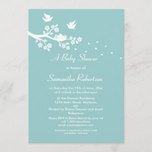 Aves niegan invitación de Baby Shower
