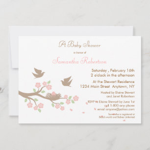 Aves niegan invitación de Baby Shower