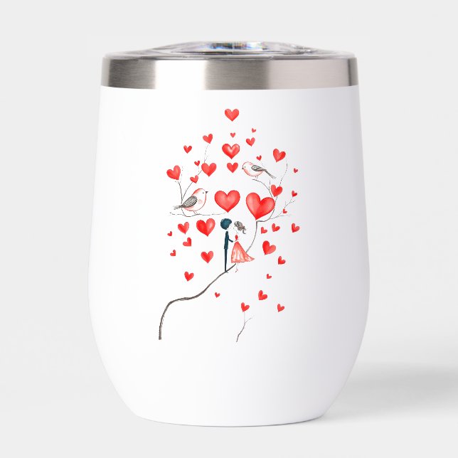 Aves para El día de San Valentín (Frente)