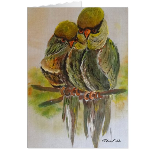 Aves pintadas de Frida Kahlo (Frente)