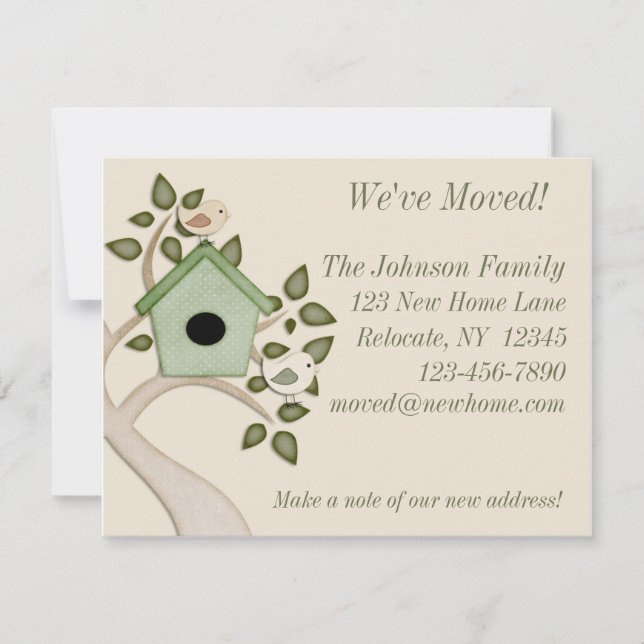 Aves que mueven la Invitación (Anverso)