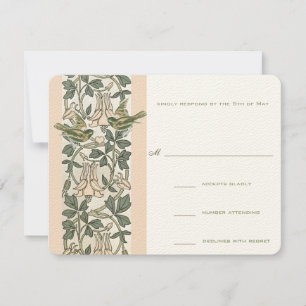 Aves Vintage HoneySuckle Wedding RSVP