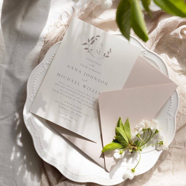 Aves y deja la invitación romántica a la boda (Subido por el creador)