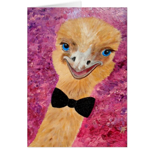 Avestruz del fiesta (Frente)