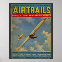 Aviación 1938 Revista Aviación Portada Arte Imprim