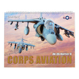 AVIACIÓN CORPS - CALENDARIO AV-8B HARRIER II