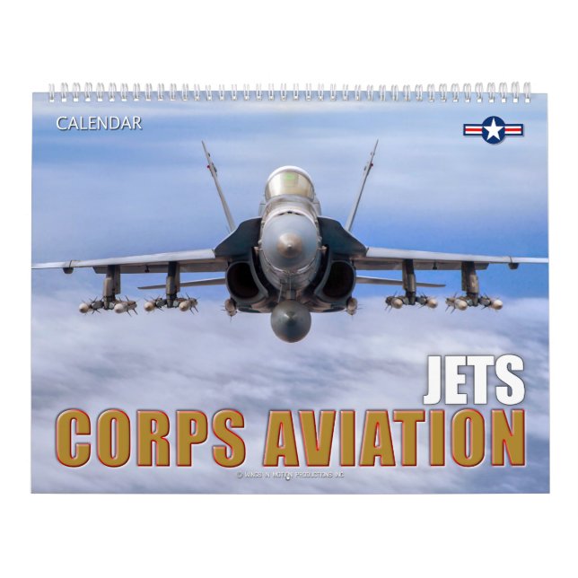 AVIACIÓN CORPS - CALENDARIO DE JETS (Tapa)