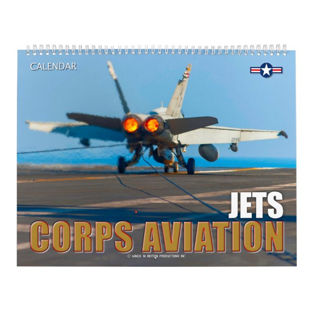 AVIACIÓN CORPS - CALENDARIO DE JETS (Tapa)