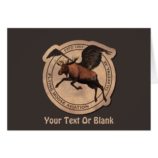 Aviación de Moose Volador (Anverso (Horizontal))