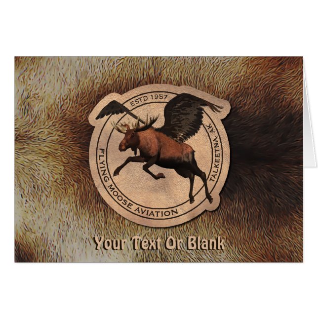 Aviación de Moose Volador (Anverso (Horizontal))