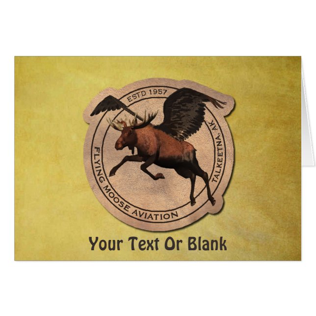 Aviación de Moose Volador (Anverso (Horizontal))