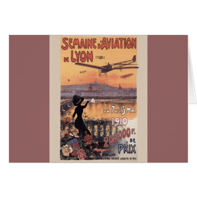 Aviación francesa vintage (Anverso (Horizontal))