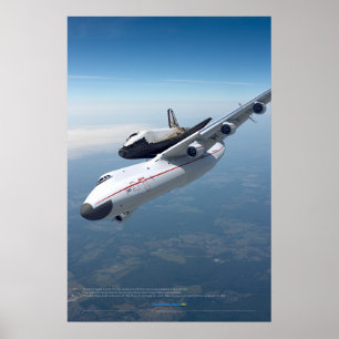 Aviación Soviética: Póster del An-225 y Buran