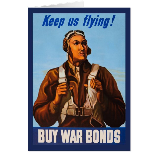 Aviadores afroamericanos luchan contra pilotos de  (Frente)