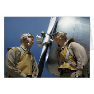 Aviadores del Cuerpo del Marines WW2