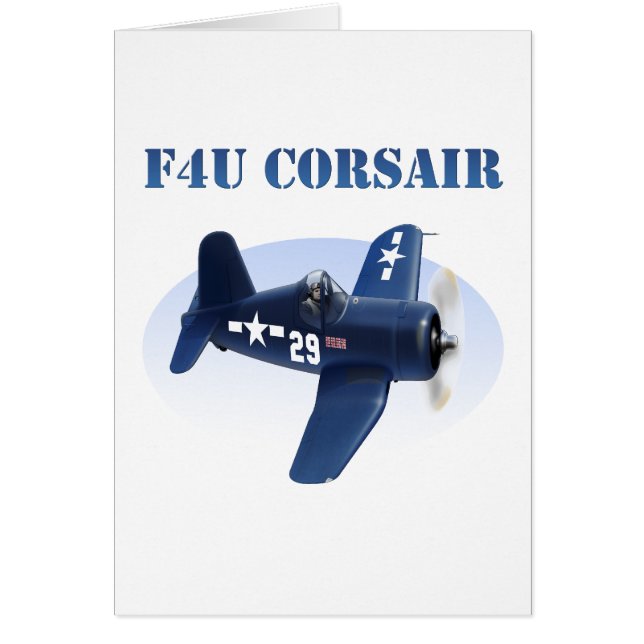 Avión #29 del corsario de F4U (Frente)