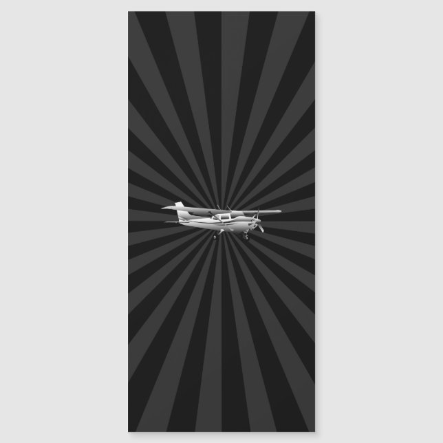 Avión Cessna Silhouette Flying Sunburst Decour (Anverso)