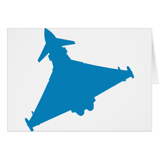 Avión de combate del tifón de Eurofighter (Anverso (Horizontal))